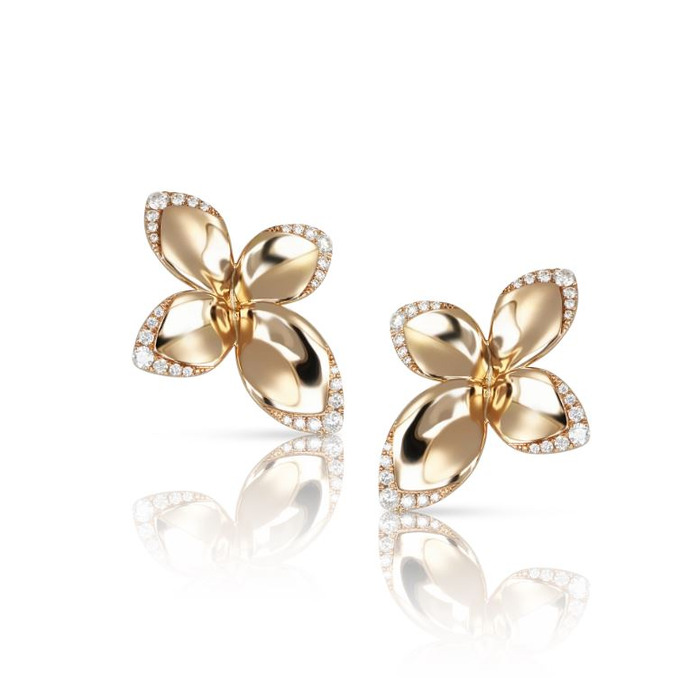 275335 01 Pasquale Bruni Giardini Segreti Earrings Red Gold 16446R Juwelier Clem Vercammen.jpg