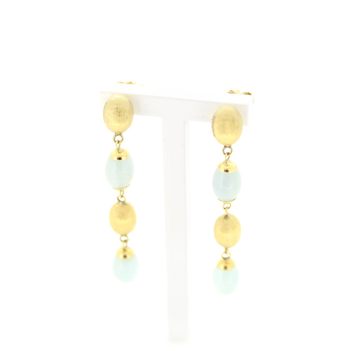 Nanis Dancing In The Rain Oorbellen Geelgoud 18 Karaat Tweedehands 1331-3119 Juwelier Clem Vercammen.jpg