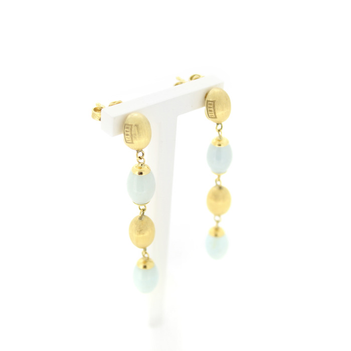 Nanis Dancing In The Rain Oorbellen Geelgoud 18 Karaat Tweedehands 1331-3119 Juwelier Clem Vercammen.jpg