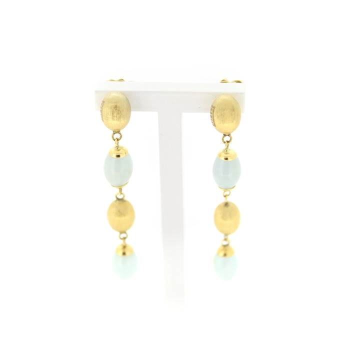 Nanis Dancing In The Rain Oorbellen Geelgoud 18 Karaat Tweedehands 1331-3119 Juwelier Clem Vercammen.jpg