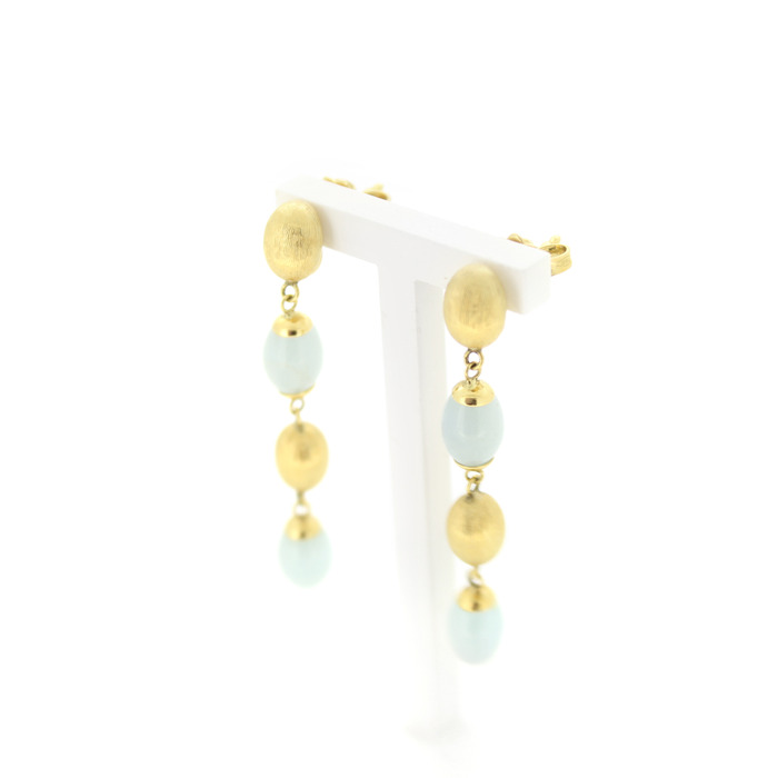 Nanis Dancing In The Rain Oorbellen Geelgoud 18 Karaat Tweedehands 1331-3119 Juwelier Clem Vercammen.jpg