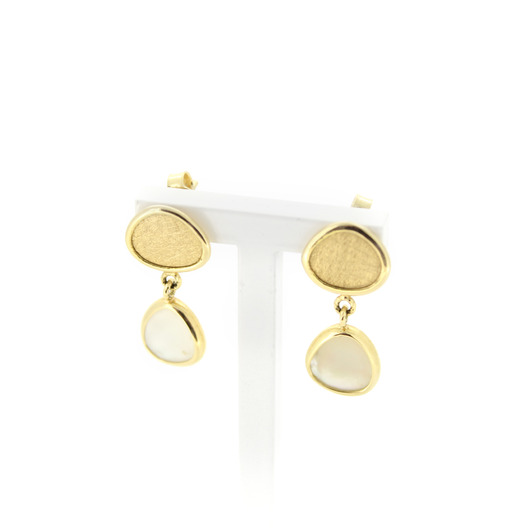 Juweel Femme Adorée oorbellen 18 karaat geel goud Parelmoer '1334-3117-TWDH' Juweel Femme Adorée oorbellen 18 karaat geel goud Parelmoer '1334-3117-TWDH'