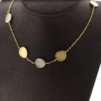 Juweel Femme Adorée Ketting 18 karaat geel goud parelmoer '1335-3118-TWDH' Juweel Femme Adorée Ketting 18 karaat geel goud parelmoer '1335-3118-TWDH'