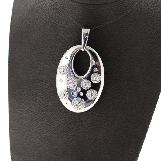 Juweel Hanger Hulchi Belluni turtle 18 karaat witgoud en diamanten '86391-2161-TWDH' Juweel Hanger Hulchi Belluni turtle 18 karaat witgoud en diamanten '86391-2161-TWDH'