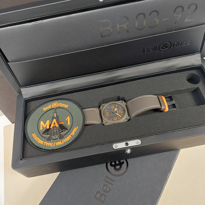 Bell en Ross Military Limited Edition Br03-92-CKA-00598 Tweedehands 1180-2033 Juwelier Clem Vercammen.jpg