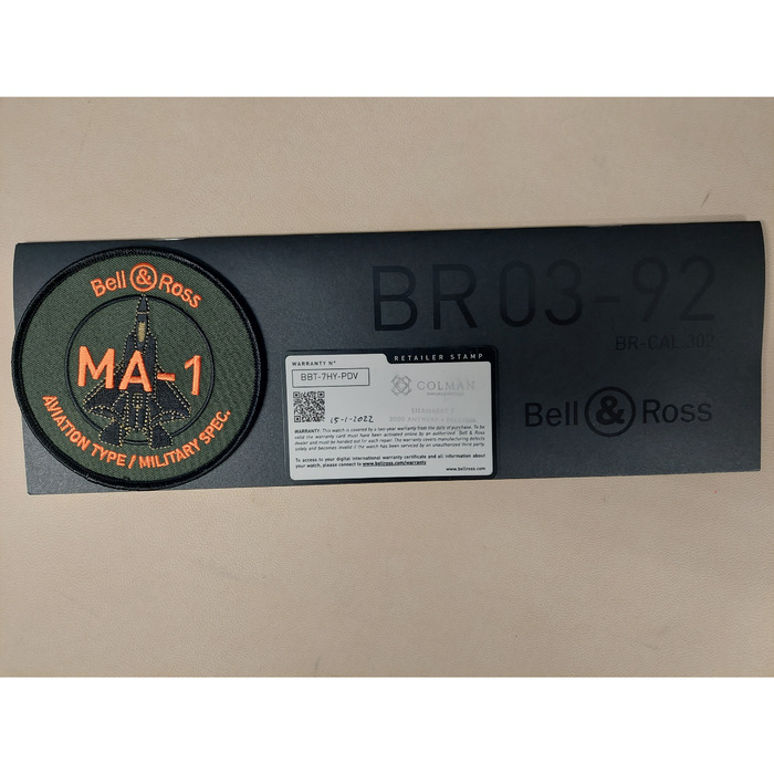 Bell en Ross Military Limited Edition Br03-92-CKA-00598 Tweedehands 1180-2033 Juwelier Clem Vercammen.jpg