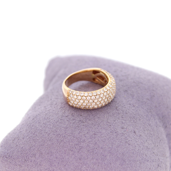 Ring Rose Goud 18 Karaat Briljanten Tweedehands 99505-3093 Juwelier Clem Vercammen.jpg