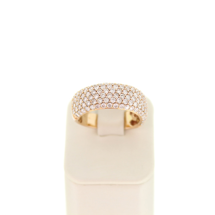 Ring Rose Goud 18 Karaat Briljanten Tweedehands 99505-3093 Juwelier Clem Vercammen.jpg