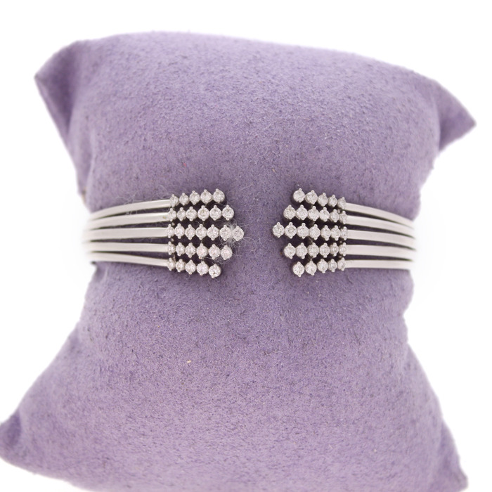 Esclave Witgoud 18 Karaat Briljanten Tweedehands 1404-3124 Juwelier Clem Vercammen.jpg