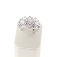 Juweel Coctail Ring Witgoud 18 karaat Briljanten '1403-3129-TWDH' Juweel Coctail Ring Witgoud 18 karaat Briljanten '1403-3129-TWDH'