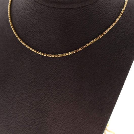 Juweel Ketting Venetiënne geelgoud 18 karaat 60cm '81817-3087-TWDH' Juweel Ketting Venetiënne geelgoud 18 karaat 60cm '81817-3087-TWDH'