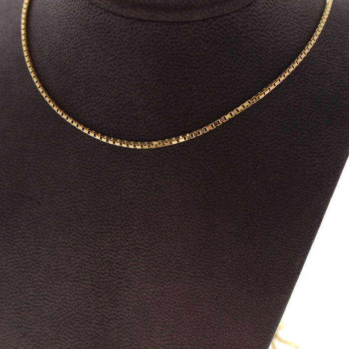 Venitienne Ketting Geelgoud 18 Karaat Tweedehands 81817-3087 Juwelier Clem Vercammen.jpg