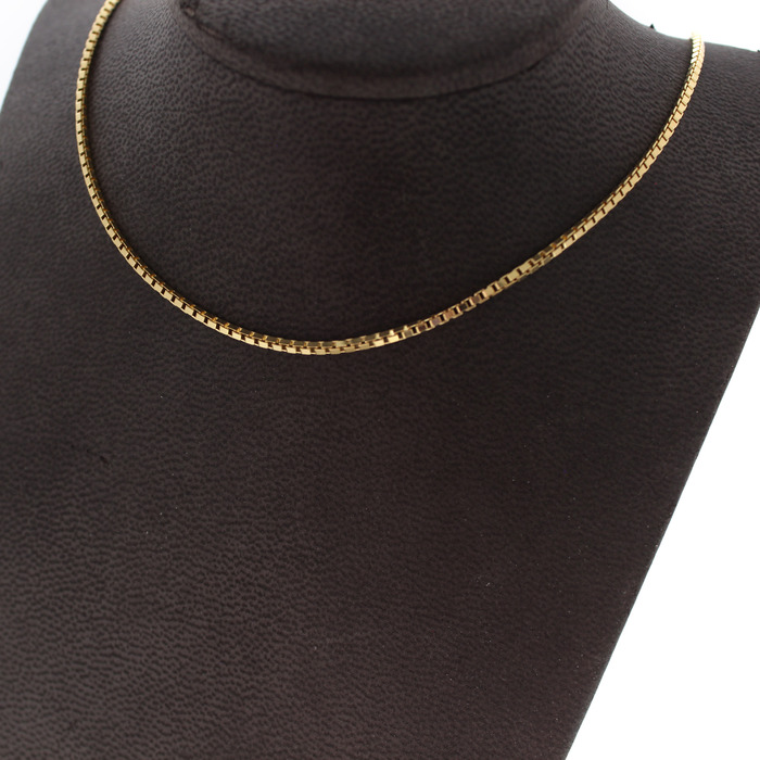 Venitienne Ketting Geelgoud 18 Karaat Tweedehands 81817-3087 Juwelier Clem Vercammen.jpg