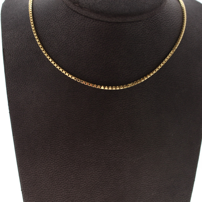 Venitienne Ketting Geelgoud 18 Karaat Tweedehands 81817-3087 Juwelier Clem Vercammen.jpg