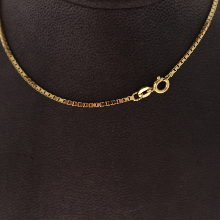 Venitienne Ketting Geelgoud 18 Karaat Tweedehands 81817-3087 Juwelier Clem Vercammen.jpg