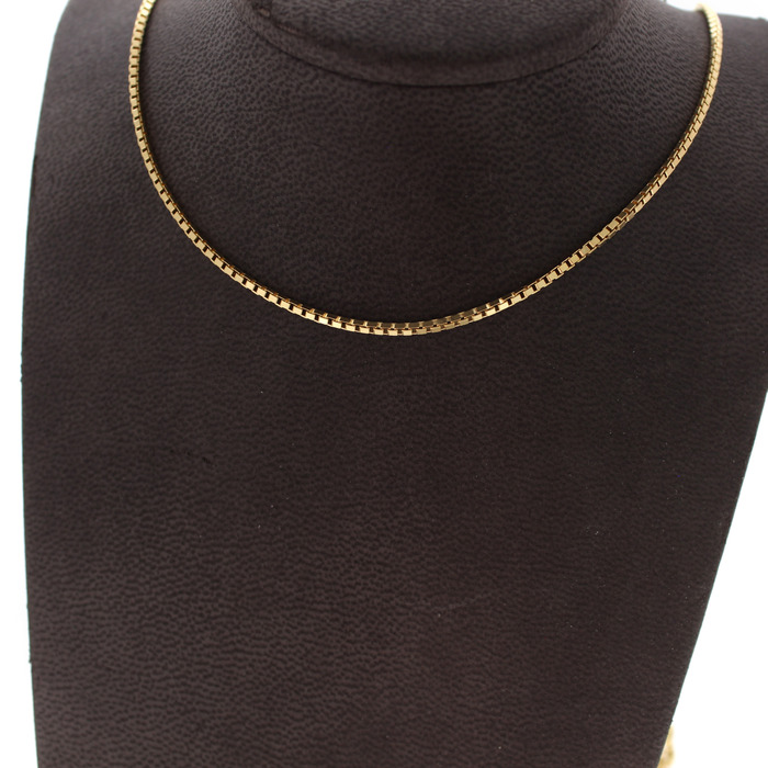 Venitienne Ketting Geelgoud 18 Karaat Tweedehands 81817-3087 Juwelier Clem Vercammen.jpg