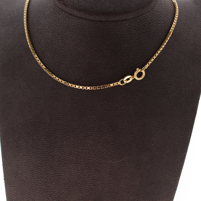 Venitienne Ketting Geelgoud 18 Karaat Tweedehands 81817-3087 Juwelier Clem Vercammen.jpg