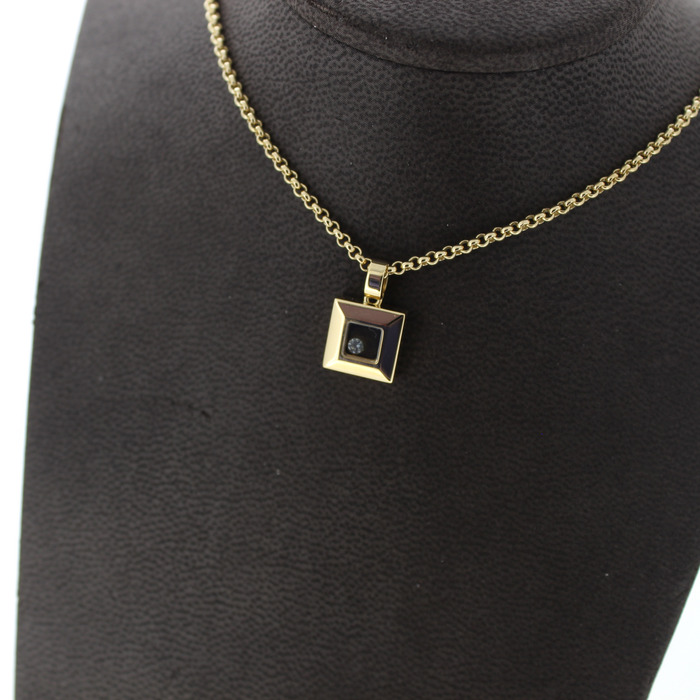 Chopard Ketting Geelgoud 18 Karaat Briljant Tweedehands 81806-3050 Juwelier Clem Vercammen.jpg