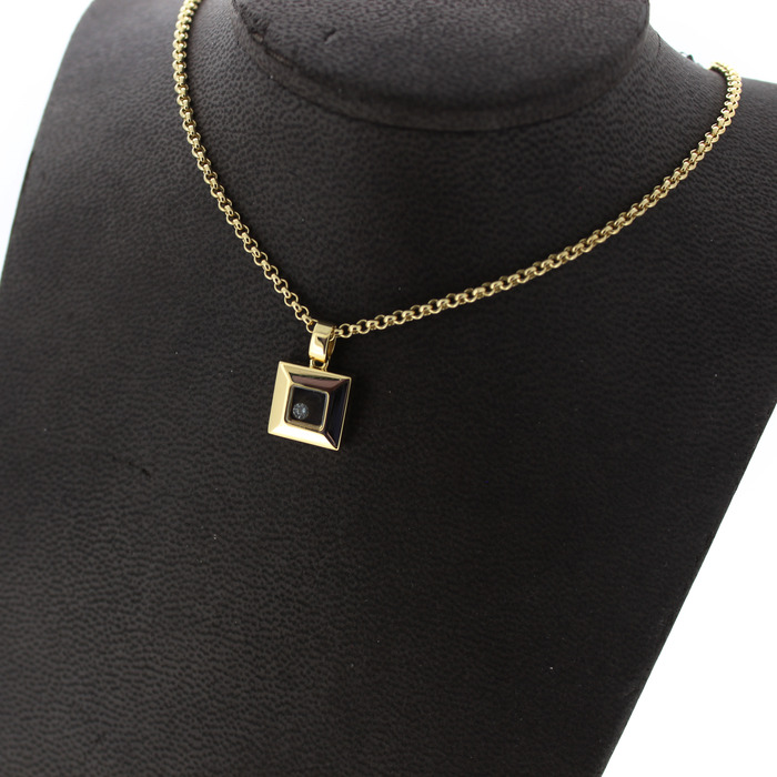 Chopard Ketting Geelgoud 18 Karaat Briljant Tweedehands 81806-3050 Juwelier Clem Vercammen.jpg