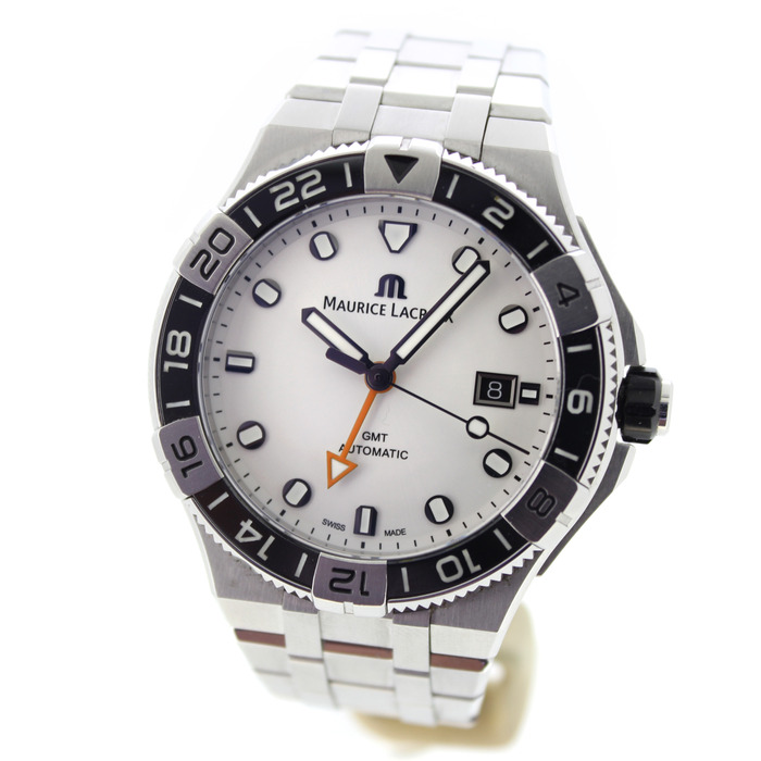 Maurice Lacroix Aikon Venturer Gmt AI6158-SS00F-130A Tweedehands 1231-2034 Juwelier Clem Vercammen.jpg
