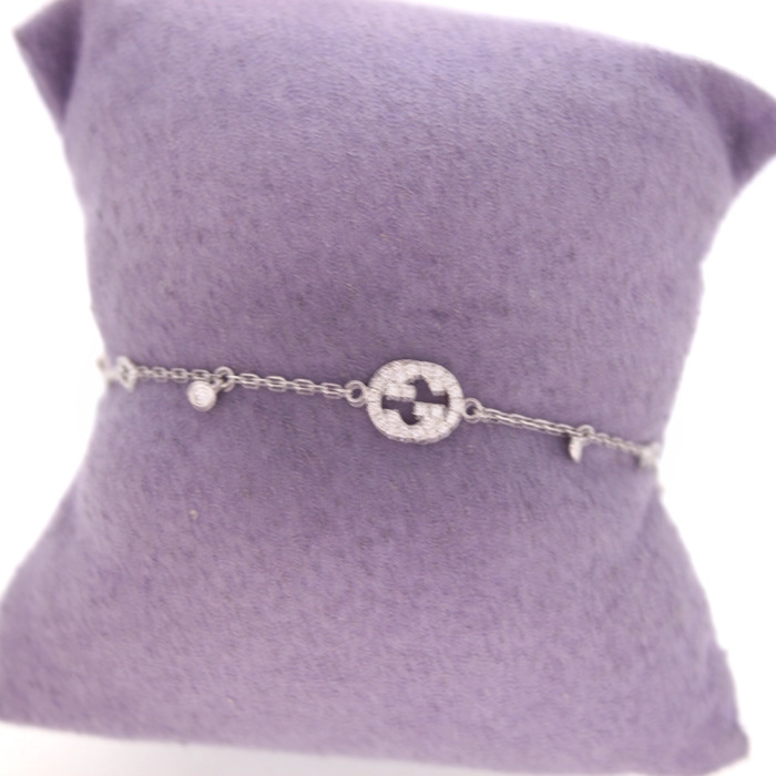 Armband Gucci Witgoud 18 Karaat Briljant Tweedehands 1572-3140 Juwelier Clem Vercammen.jpg