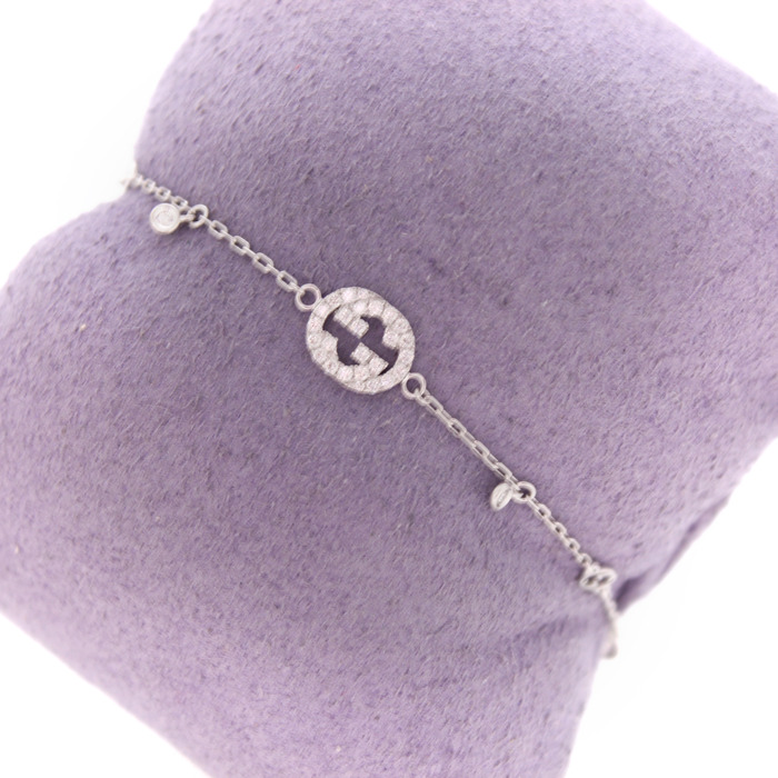 Armband Gucci Witgoud 18 Karaat Briljant Tweedehands 1572-3140 Juwelier Clem Vercammen.jpg