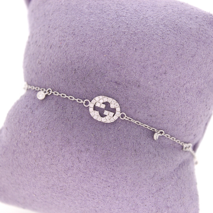 Armband Gucci Witgoud 18 Karaat Briljant Tweedehands 1572-3140 Juwelier Clem Vercammen.jpg