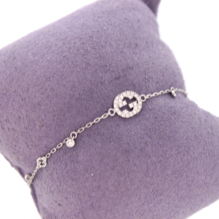 Armband Gucci Witgoud 18 Karaat Briljant Tweedehands 1572-3140 Juwelier Clem Vercammen.jpg