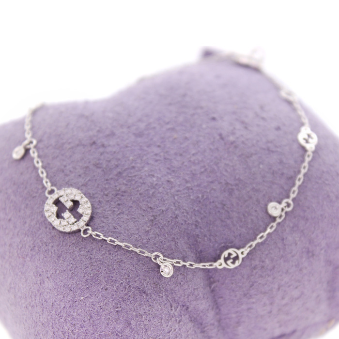 Armband Gucci Witgoud 18 Karaat Briljant Tweedehands 1572-3140 Juwelier Clem Vercammen.jpg