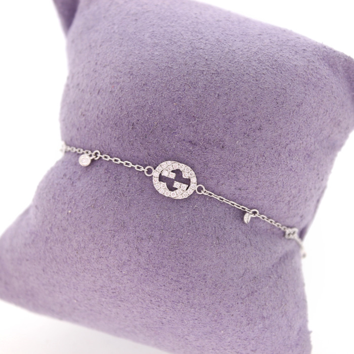 Armband Gucci Witgoud 18 Karaat Briljant Tweedehands 1572-3140 Juwelier Clem Vercammen.jpg