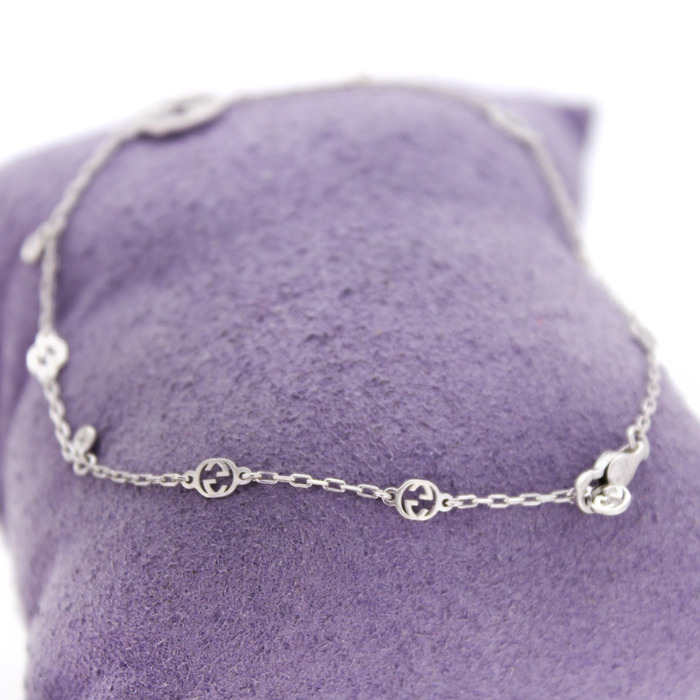 Armband Gucci Witgoud 18 Karaat Briljant Tweedehands 1572-3140 Juwelier Clem Vercammen.jpg