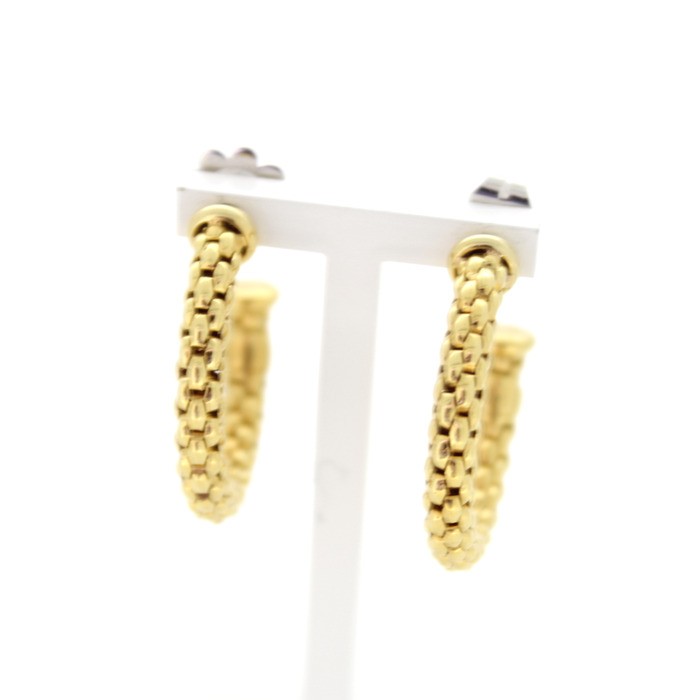 Oorbellen Fope Geelgoud 18 Karaat Tweedehands 81830-3141 Juwelier Clem Vercammen.jpg