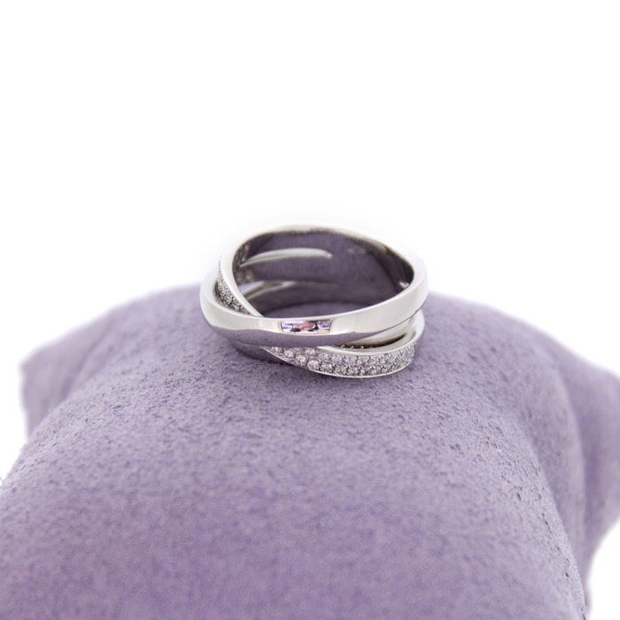 Ring Witgoud 18 Karaat Briljanten Pavzetting Tweedehands 1595-3139 Juwelier Clem Vercammen.jpg