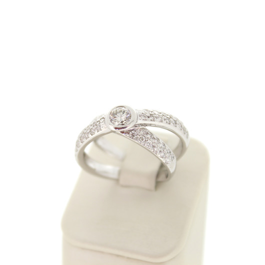 Juweel Ring Witgoud 18 karaat briljanten '99689-3131-TWDH' Juweel Ring Witgoud 18 karaat briljanten '99689-3131-TWDH'