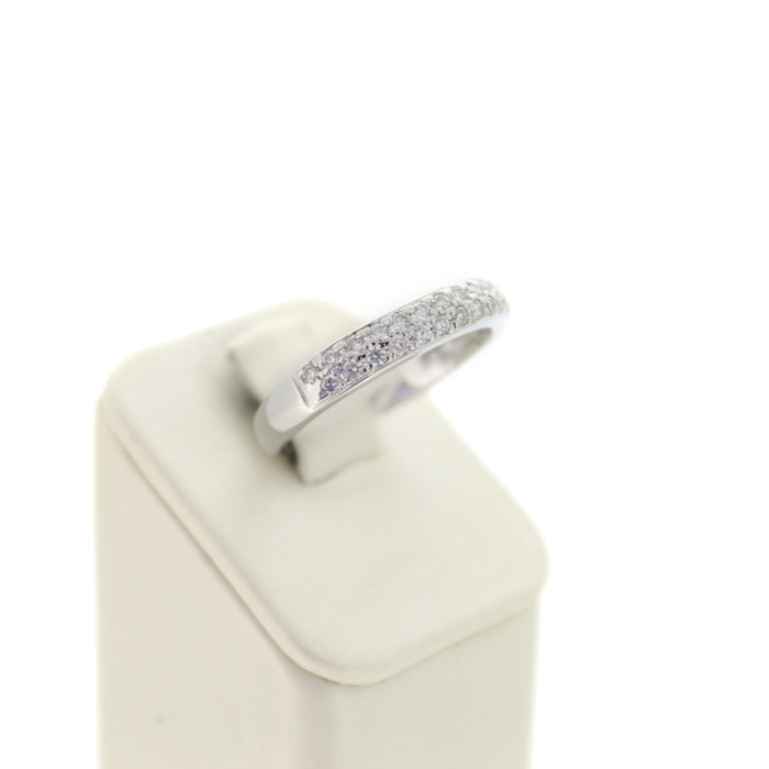 Ring Witgoud 18 Karaat Briljanten Tweedehands 99689-3132 Juwelier Clem Vercammen.jpg