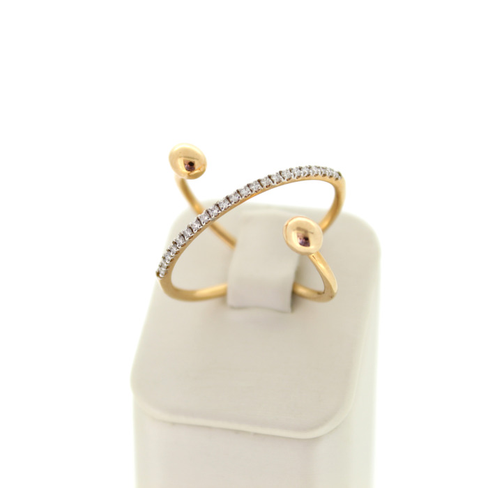 Nanis Ring AS8-583 Rose Goud 18 Karaat Briljanten Tweedehands 81832-3143 Juwelier-Clem Vercammen.jpg