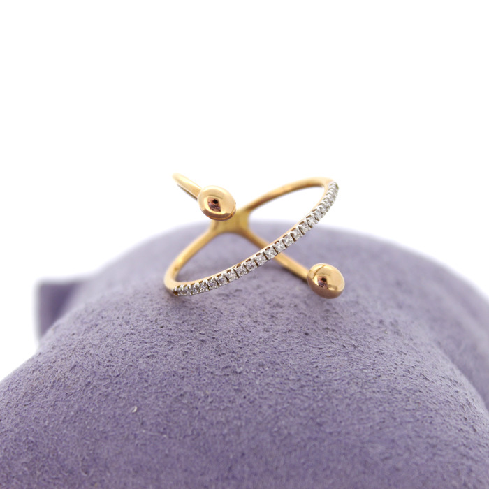 Nanis Ring AS8-583 Rose Goud 18 Karaat Briljanten Tweedehands 81832-3143 Juwelier-Clem Vercammen.jpg