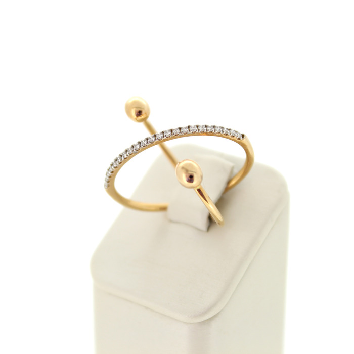 Nanis Ring AS8-583 Rose Goud 18 Karaat Briljanten Tweedehands 81832-3143 Juwelier-Clem Vercammen.jpg