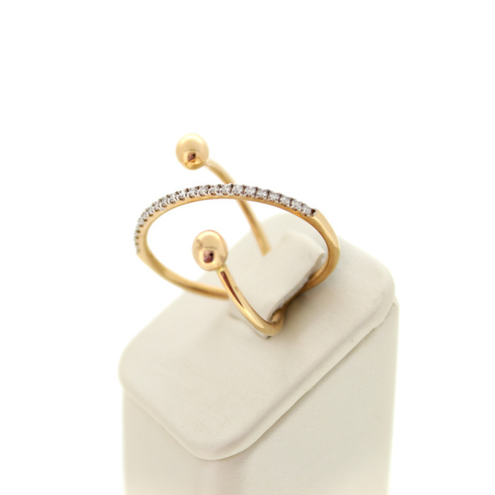 Nanis Ring AS8-583 Rose Goud 18 Karaat Briljanten Tweedehands 81832-3143 Juwelier-Clem Vercammen.jpg