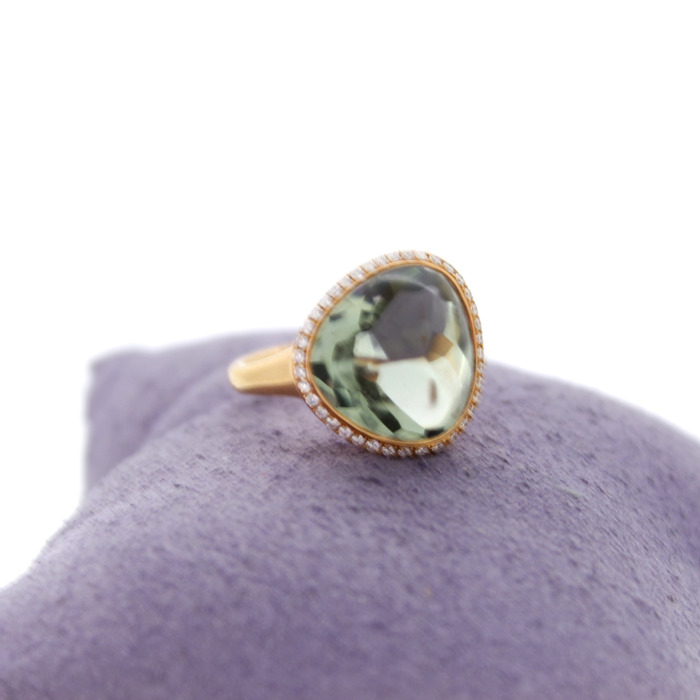 Ring Tresoro RI02420KGMA Rose Goud 18K Briljanten Groene Amethist Tweedehands 82834-3145 Juwelier Clem Vercammen.jpg