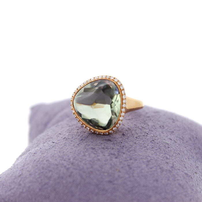 Ring Tresoro RI02420KGMA Rose Goud 18K Briljanten Groene Amethist Tweedehands 82834-3145 Juwelier Clem Vercammen.jpg