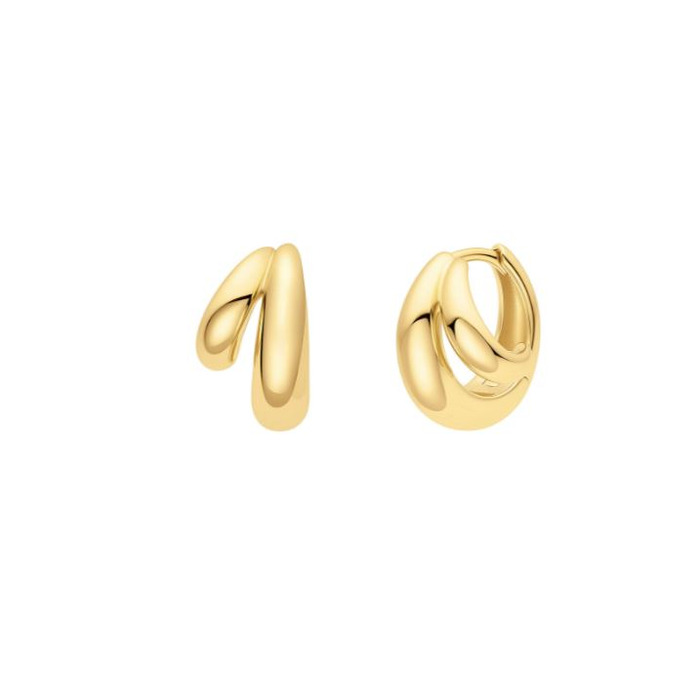 275789 01 Ania Haie Tide Echo Huggie Hoop Earrings E072-03G Juwelier Clem Vercammen.jpg