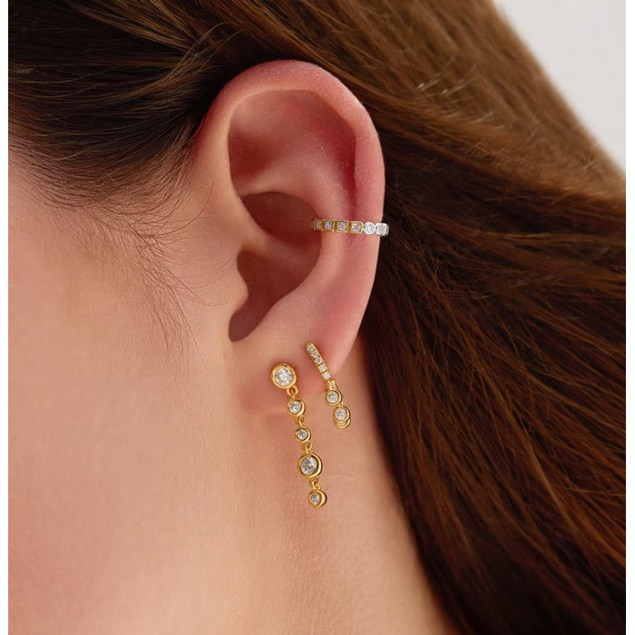 275799 01 Ania Haie Starlit Drops Huggie Hoop Earrings E074-04G Juwelier Clem Vercammen.jpg