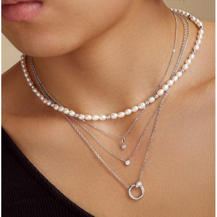 275805 01 Ania Haie Sunshine Chaser Mini Pave Necklace N059-01H Juwelier Clem Vercammen.jpg