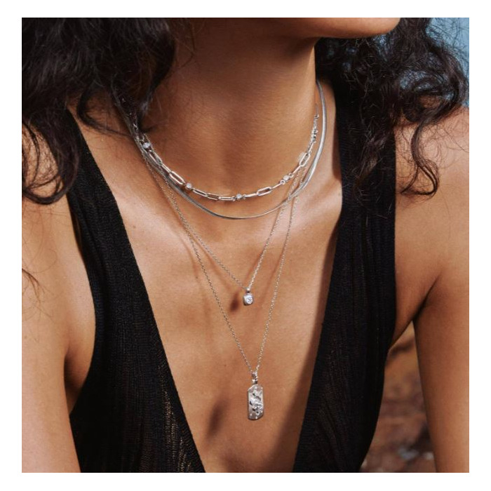 275807 01 Ania Haie Tide Echo Solitaire Necklace N072-01H Juwelier Clem Vercammen.jpg