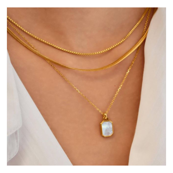 275808 01 Ania Haie Tide Echo Necklace N072-02G Juwelier Clem Vercammen.jpg