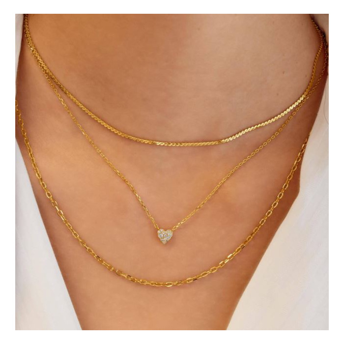 275809 01 Ania Haie Starlit Drops Necklace N074-01G Juwelier Clem Vercammen.jpg