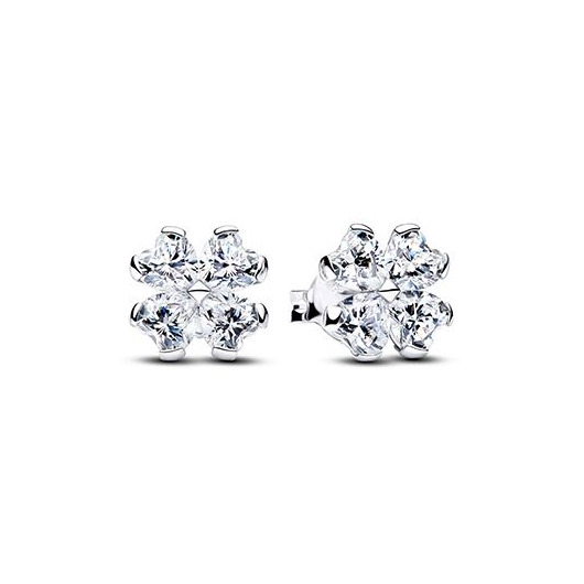 Juweel PANDORA CLOVER STUD EARRINGS 294500C01 Juweel PANDORA CLOVER STUD EARRINGS 294500C01
