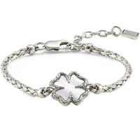 Juweel BUDDHA TO BUDDHA BRACELET KATJA CLOVER MOTHER OF PEARL 176 Juweel BUDDHA TO BUDDHA BRACELET KATJA CLOVER MOTHER OF PEARL 176