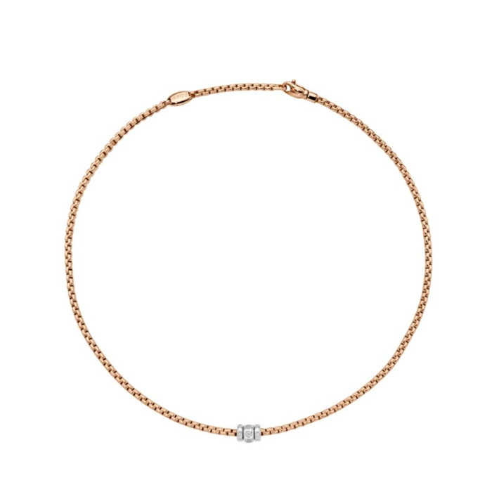 275771 01 Fope Eka Necklace Rose Gold Dia 73101C3 PB R BBB 045 Juwelier Clem Vercammen.jpg